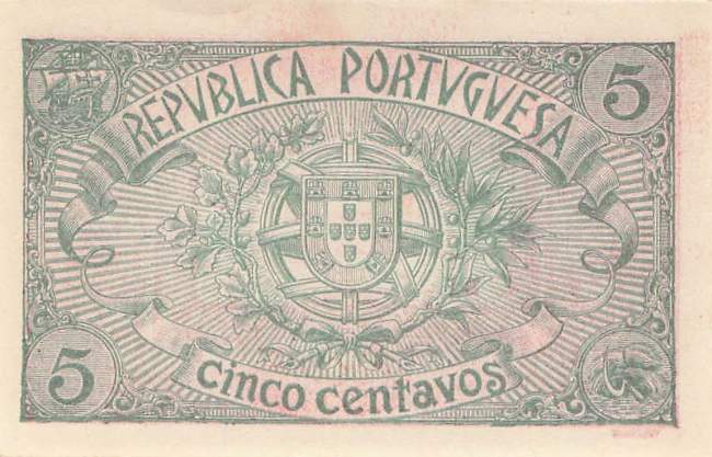 5 Centavos 5.4.1918